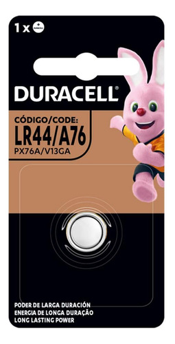 Pila Duracell Especial Alcalina Lr44/ A76/ Px76a/ V13ga 1.5v