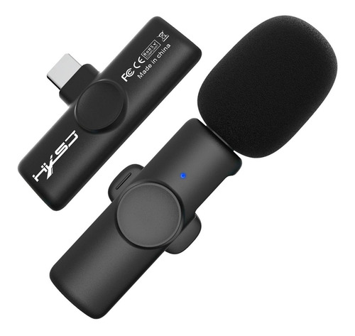 Imagen 5 de 12 de Micrófono Clip De Solapa Inalámbrico 2.4g Transmisor Plug