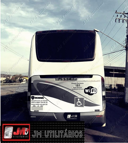 Imagem 4 de 12 de Busscar Vissta Buss Hi Ano 2008 Scania K310 Jm Cod.160