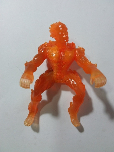 Figura Marvel 4f Antorcha Humana Sin Moto Hasbro 2006- 12 Cm (Usado)