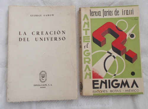 2 Libros, La Creacion Del Universo, Ante El Gran Enigma, 