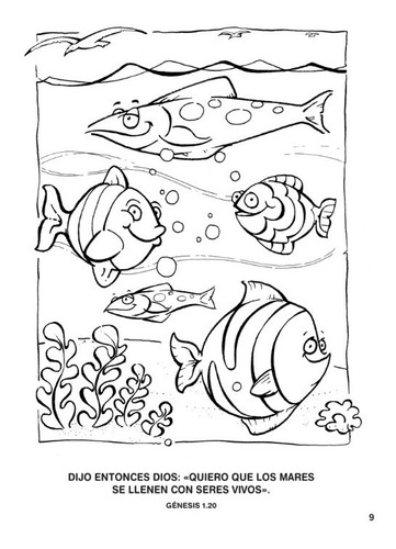 Libro Colorear Niños Los Comienzos Gigante José X 5u