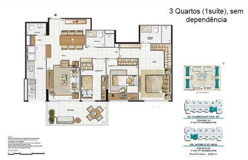 Apartamento À Venda No Bairro Barra Da Tijuca - Rio De Janeiro/rj - O-5534-13624