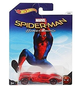 Carrito Carro Auto Spiderman Hot Wheels Marvel Teegray | MercadoLibre