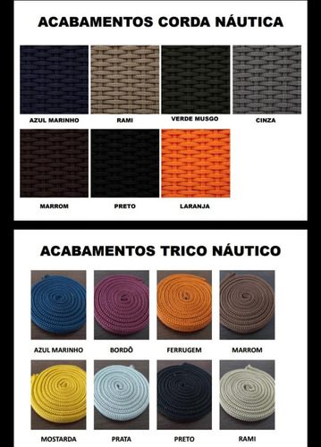 Imagem 4 de 7 de Cadeira Alumi Alumínio Tricô Náutico E Acquablok