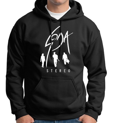 Buzo Hoddie Capota Cerrado Soda Stereo 03