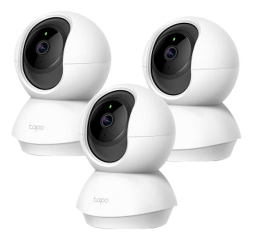 Kit 3 Cámara Vigilancia Tp-link Tapo 3mp Visión Nocturna