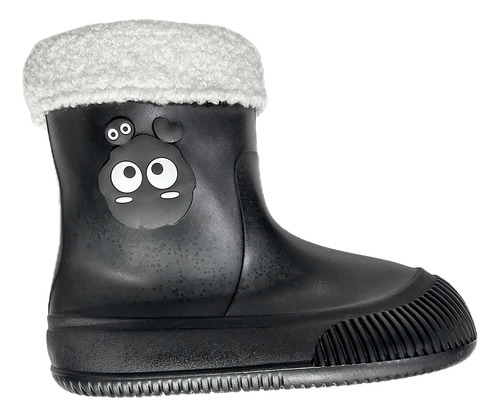 Botas De Lluvia Impermeables Afelpadas Dama Mujer