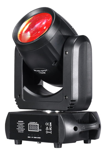 150w Led Moving Head Lights Beam Spot Wash Gobo 18 Face Roto