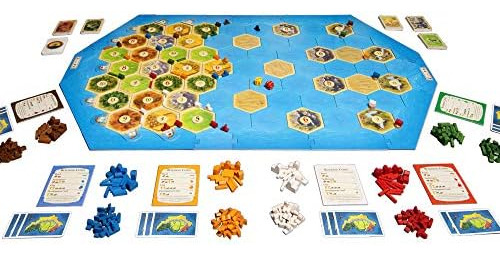 Extensión Del Juego De Mesa Catan Seafarers Que Permite 2 Ju