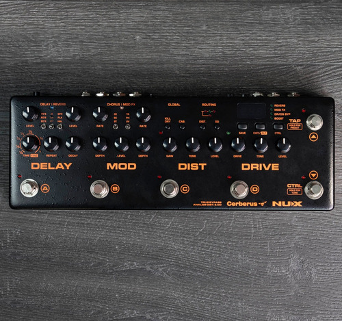 Pedal De Efecto Nux Cerberus Nme-3 Negro Negro (Usado)