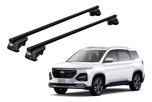 Barras Thule Chevrolet Captiva 06- Re / Smart Rack Xt Square