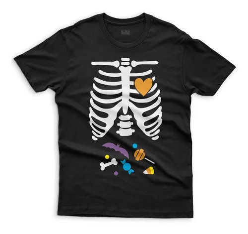 Playera Ni o Esqueleto Dia De Muertos Halloween Disfraz