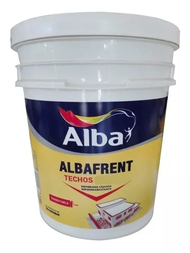 Pintura Para Exterior Acrílica Albafrent 4 L