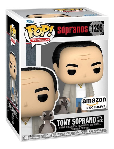 Funko Pop The Sopranos Tony Soprano With Duck Amazon Excl.