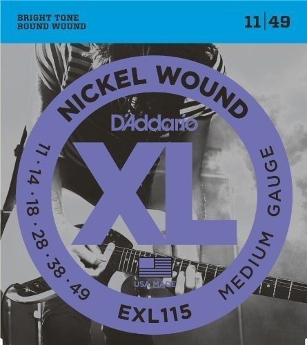 D 'addario Blues/jazz Rock Nickel Wound Cuerdas Para Guitarr