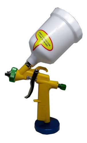 Pistola De Pintura Gravidade Mp-2011 Wimpel 1.5mm Cor Branco 110V/220V