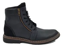 Comprar Borcegos Zurich 5804 Botas Hombre Goma Cuero Invierno