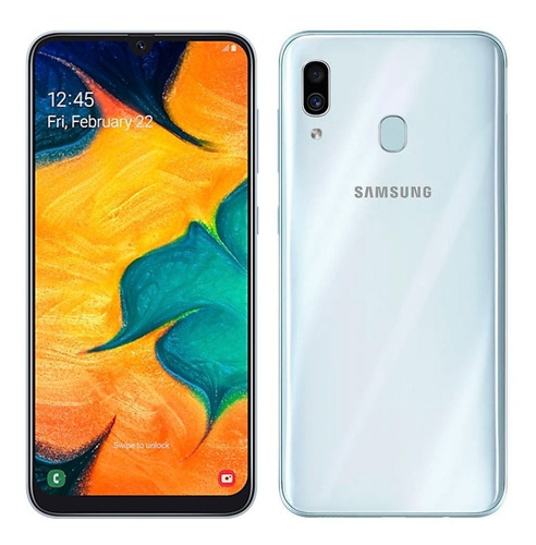 Samsung Galaxy A30 32 Gb Blanco 3 Gb Ram Clase B (Reacondicionado)