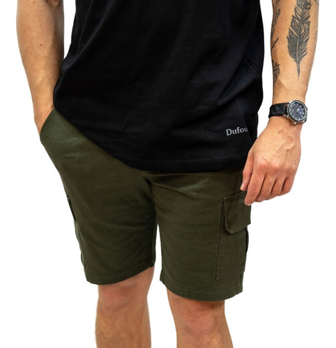 Pantalones Cargo Dufour Hombre Semi Elastizado 