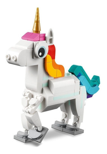 Lego Creator 3 En 1 Unicornio Mágico 31140 / Diverti