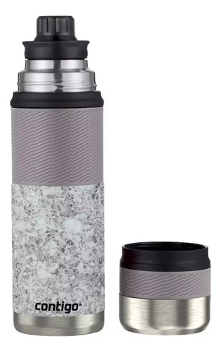 Termo Acero Inoxidable Bottle 739ml Contigo Color Speckled Slate