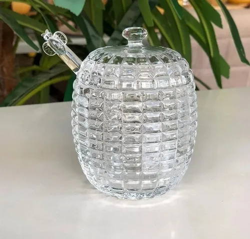 Tapa Crystal Meleira With Honey Grip And Tress de 210 ml, color transparente