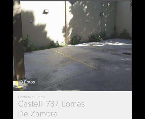 Imagen 2 de 2 de Cochera En Venta En Lomas De Zamora Oeste