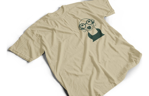 Camiseta Algodón Adulto Estampado De Logo Escudo Perro Galgo