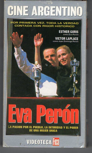 Eva Peron - Vhs - Esther Goris - Victor Laplace - Antiguo