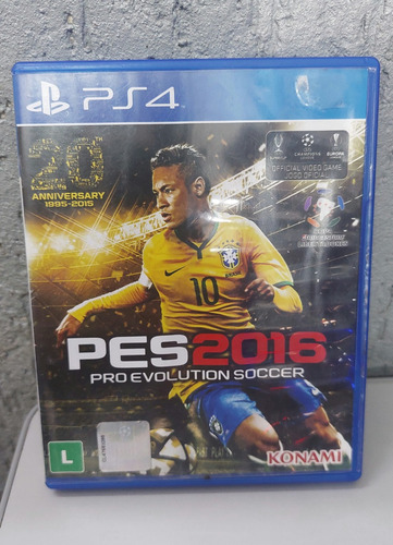 Futebol Pes 2016 Para Playstation 4 Ps4 Usado (Usado)