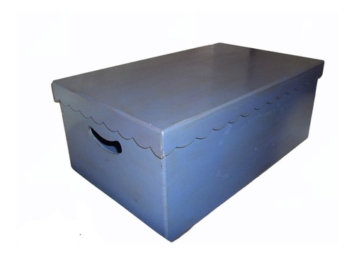 Caja Fibrofacil Pintada Con Tapa 50 X 30 X 20 Cm