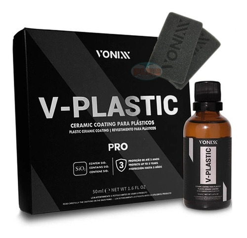 V-plastic 50ml Vonixx Vitrificador Para Plásticos