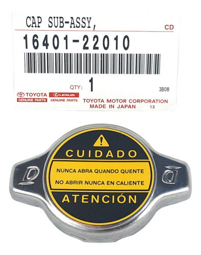 Tapa Radiador Corolla 99 1999 2000 Sapito Original