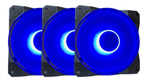 Ventilador Apevia Co312l-bl Cosmos 120mm Blue Led Ultra Sile