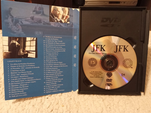 Pelicula Dvd Jfk De Oliver Stone Edición Francesa Sub Spa (Usado)