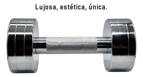 Mancuerna Cromada Importada 7,5 Kg - Por Unidad