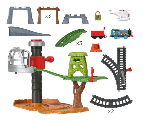 Thomas E Friends Pista Resgate Do Tigre - Gxh06 - Mattel