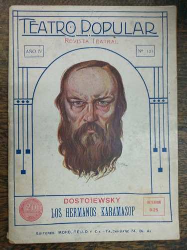 Los Hermanos Karamazof * Fedor Dostoiewsky * Teatro * 1922 *