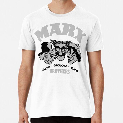 Remera Mod.3 Groucho Chico Harpo Marx Brothers Algodon Premi