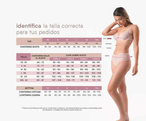 Pack Pantaleta Blonda Y Microfibra Flores 10757-215
