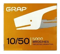 Comprar Broches Grap 10\u002F50 Para Abrochadoras 10\u002F50 X 5000 Unidades