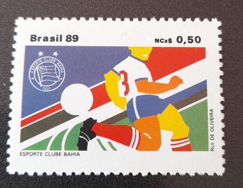 Sello Postal - Brasil - Club Campeon De La Copa De Oro