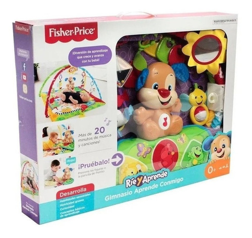 Fisher Price Gimnasio Bebes Aprende Conmigo Perrito Musical