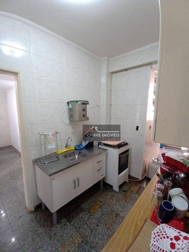 Imagem 12 de 14 de Apartamento À Venda, 89 M² Por R$ 424.000,00 - Gonzaga - Santos/sp - Ap2647