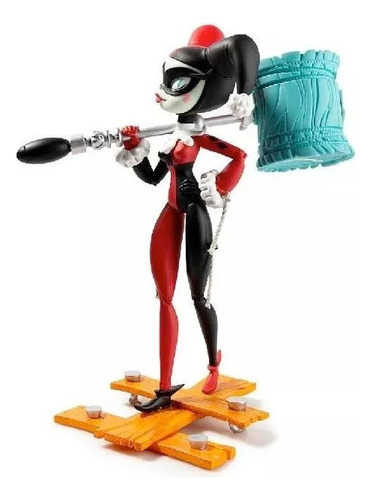 Kidrobot Dc Harley Quinn Figure By Brandt Peters Red