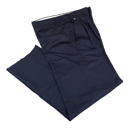 2 Pantalónes Ovejita Gabardina Azul Marino Talla 40 Original