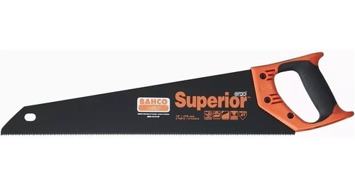 Serrucho Bahco Superior Baja Friccion Suizo 2600-19-xt-hp