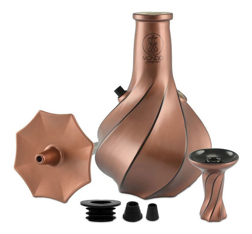 Narguile Mondo Hookah 02 Cobre Envelhecido