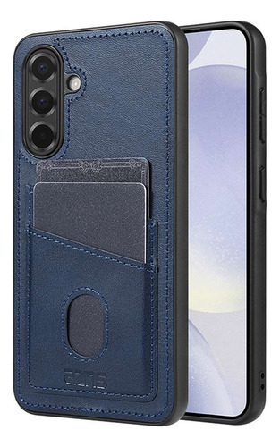 Funda De Piel Sintética Con Ranura Para Tarjetas Para Samsung Galaxy A05s A06 A13 A14 A15 A16 A23 A25 A26 A33 A34 A35